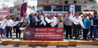 Arranca construcción de barda perimetral en la Central de Abasto