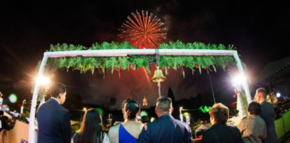 Lupita Cuautle celebra Fiestas Patrias en San Andrés Cholula