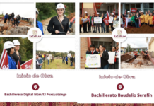 Obras educativas arrancan en bachilleratos de Zacatlán