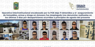 Detienen a 11 tras operativo en Amozoc; sin pistas sobre desaparecidos