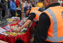 Decomisan 350 kg de pirotecnia en mercados municipales de Puebla