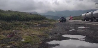 Hallan restos humanos en autopista Puebla-Orizaba