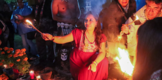 Conmemoran 506 aniversario luctuoso de la Matanza de Cholula