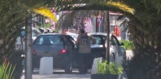 Huyen con 170 mil pesos tras asalto en banco de la Avenida Juárez