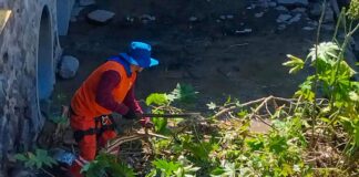 Refuerzan limpieza en barrancas de Puebla para prevenir inundaciones