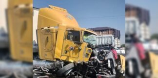 Carambola en la autopista Puebla-Orizaba provoca cierre parcial