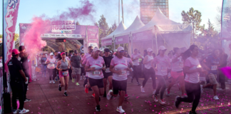 Realizan Carrera Rosa Puebla 2025 contra el cáncer de mama
