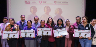 Tonantzin Fernández realiza segunda entrega del programa “Mujeres Heroínas”