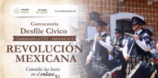 Atlixco invita a escuelas y deportistas a desfile cívico por Revolución Mexicana