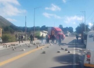 Pobladores mantienen cerrada la carretera El Seco-Aljojuca por inseguridad