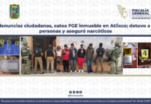 Cateo en Atlixco asegura droga y arresta a presuntos narcomenudistas