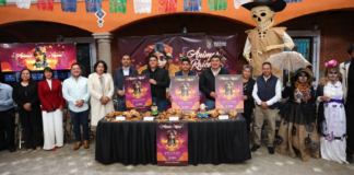 Presentan actividades del “Festival Ánimas y Raíces” en Cuautlancingo