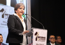 Diputada Floricel González rinde Primer Informe de Labores