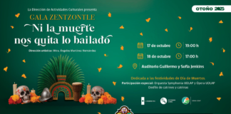 Gala Zentzontle UDLAP celebra Día de Muertos con danza y ópera