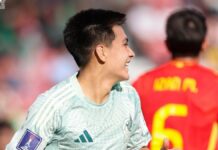 México rescata empate contra España en el Mundial Sub20
