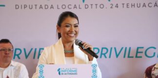Diputada Leonela Martínez presenta Primer Informe de Actividades en Tehuacán