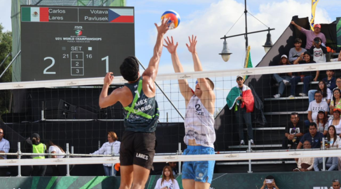 Dupla mexicana avanza a cuartos del Mundial Sub-21 de Voleibol de Playa