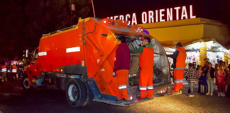 Mantienen servicio de recolección durante el Día de Muertos en Puebla capital