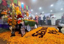 Puebla lleva altares monumentales de Día de Muertos a Estados Unidos