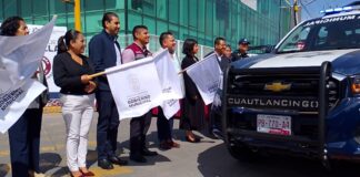 Entrega Omar Muñoz 20 patrullas para aumentar seguridad en Cuautlancingo