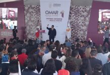 Omar Muñoz rinde su primer informe como alcalde de Cuautlancingo