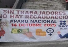 Trabajadores del SAT entran a paro laboral en todo el país