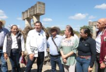 Armenta supervisa rehabilitación en La Máquina y La Ceiba