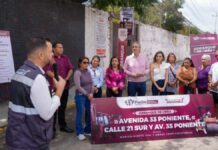 Pepe Chedraui arranca mantenimiento vial en avenida 33 Poniente