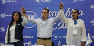 Mario Riestra y Genoveva Huerta se imponen en renovación del PAN Puebla