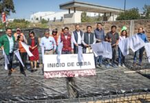 Omar Muñoz arranca construcción de Subcomandancia de Policía en Almecatla