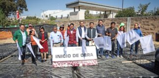 Omar Muñoz arranca construcción de Subcomandancia de Policía en Almecatla