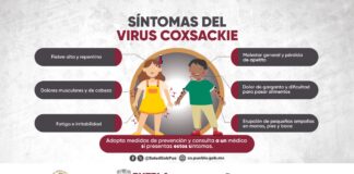 Descartan emergencia epidemiológica por virus coxsackie en Puebla