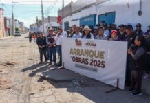 Inicia rehabilitación de calle 5 de Mayo en San Pedro Cholula