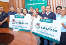 Recaudan más de 1 mdp para bomberos y servicios prehospitalarios de Texmelucan