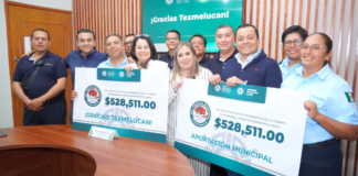 Recaudan más de 1 mdp para bomberos y servicios prehospitalarios de Texmelucan