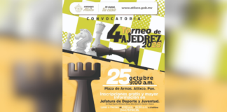 Atlixco convoca al Cuarto Torneo de Ajedrez 2025