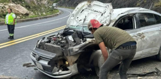 Diputado Adolfo Alatriste resulta ileso tras accidente en la Cuacnopalan-Oaxaca