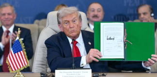 Trump y líderes mundiales firman acuerdo para fin de la guerra en Gaza