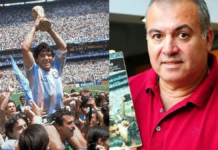 Muere el aficionado que cargó a Maradona en el Mundial de 1986