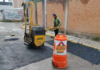 Avanza bacheo en vialidades del norte en Puebla capital