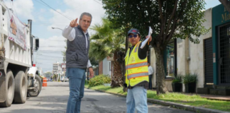 Pepe Chedraui supervisa obras de bacheo en Las Ánimas
