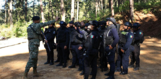 Policía Estatal de Puebla completa capacitación con SEMAR