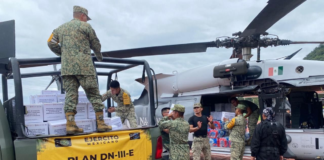 Puebla y Fuerzas Armadas coordinan ayuda en la Sierra Norte