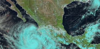 Priscilla se intensifica a huracán categoría 1; SMN emite alerta