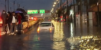 Lluvia provoca caos vial y daños en zona metropolitana de Puebla