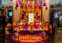 Puebla lleva el Día de Muertos a Madrid con un altar monumental