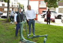 Pepe Chedraui supervisa mantenimiento en parque Las Palmas