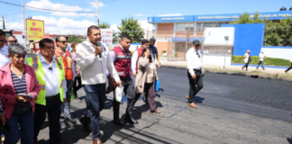 Puebla concluirá pavimentación de vialidades en 2026