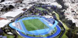 BUAP inicia construcción de pista de atletismo en Prepa Alfonso Calderón