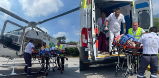 Gobierno de Puebla coordina traslado exitoso de mujer con preeclampsia